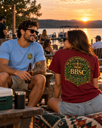 BBSC Regal Collection – Crown & Leaf Crest Heavyweight Unisex T-Shirt