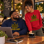 BBSC Gold Outline Leaf & Script Long-Sleeve Tee