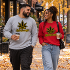 BBSC Gold Outline Leaf & Script Long-Sleeve Tee