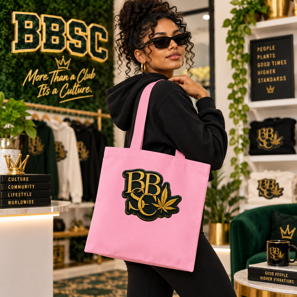 BBSC GIT Golden Peek-A-Boo Leaf Color Tote Bag