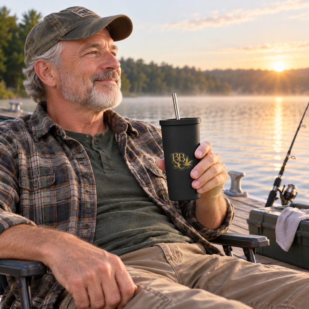 BBSC Golden Peek-A-Boo Leaf Insulated Tumbler