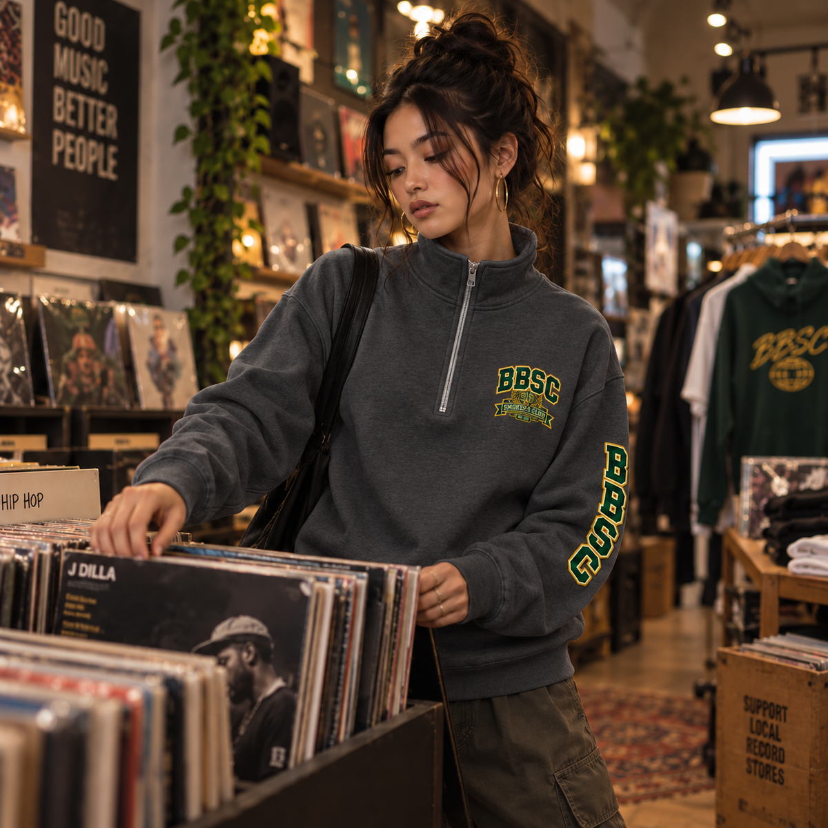BBSC Heritage Heavyweight Half-Zip Pullover – Varsity Edition