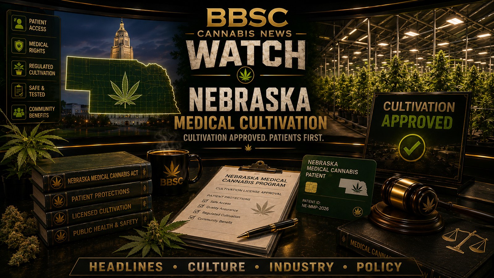 Nebraska Officials Approve Start Of Medical Cannabis Cultivation