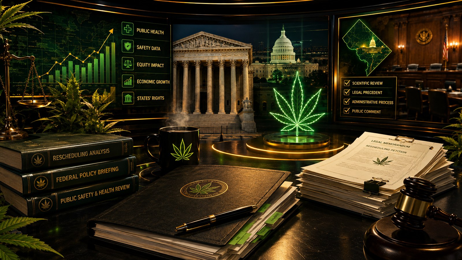 D.C. Circuit Challenge And DEA Hearing Put Federal Cannabis Rescheduling To The Test