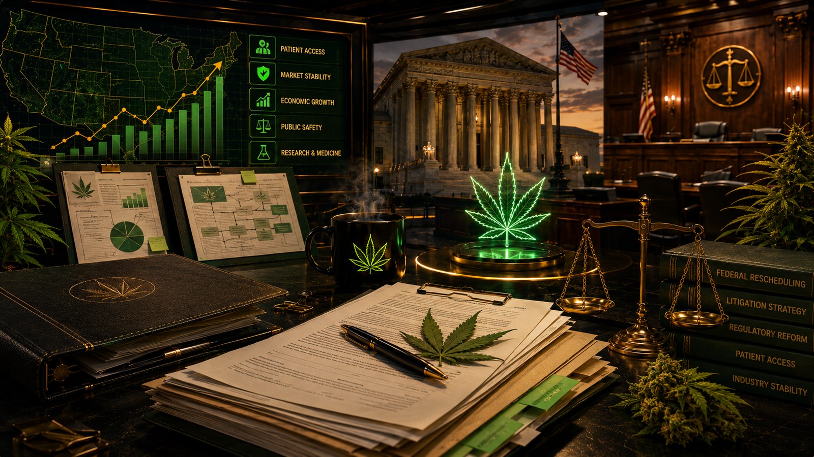 Marijuana Companies Seek To Defend Federal Rescheduling Move In Court