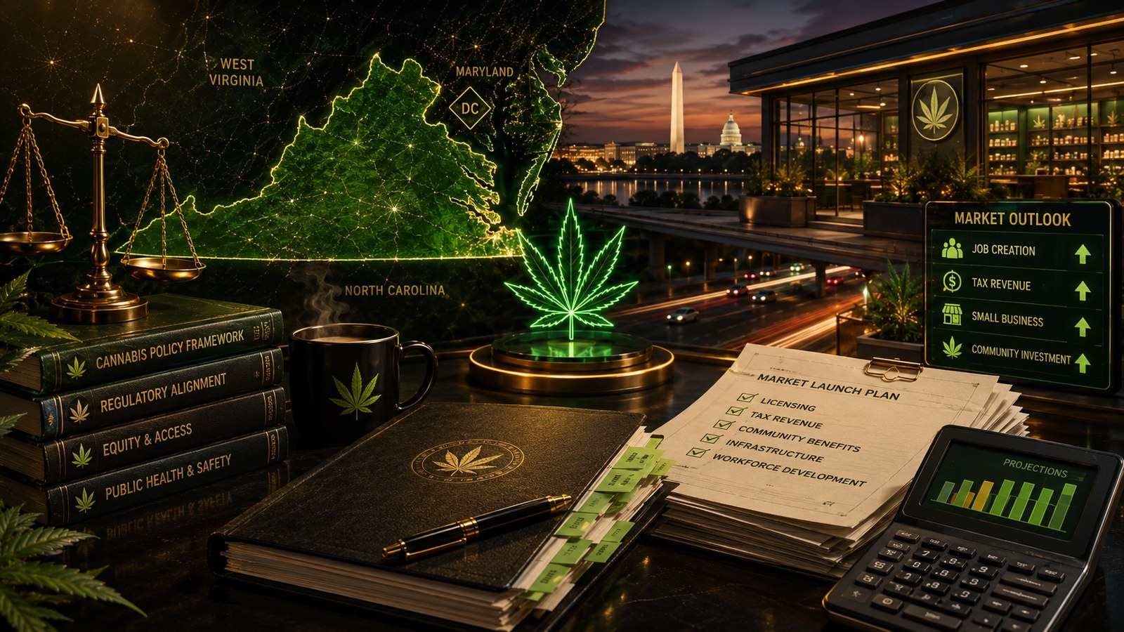Virginia Moves Toward Joining The DMV Legal Cannabis Market
