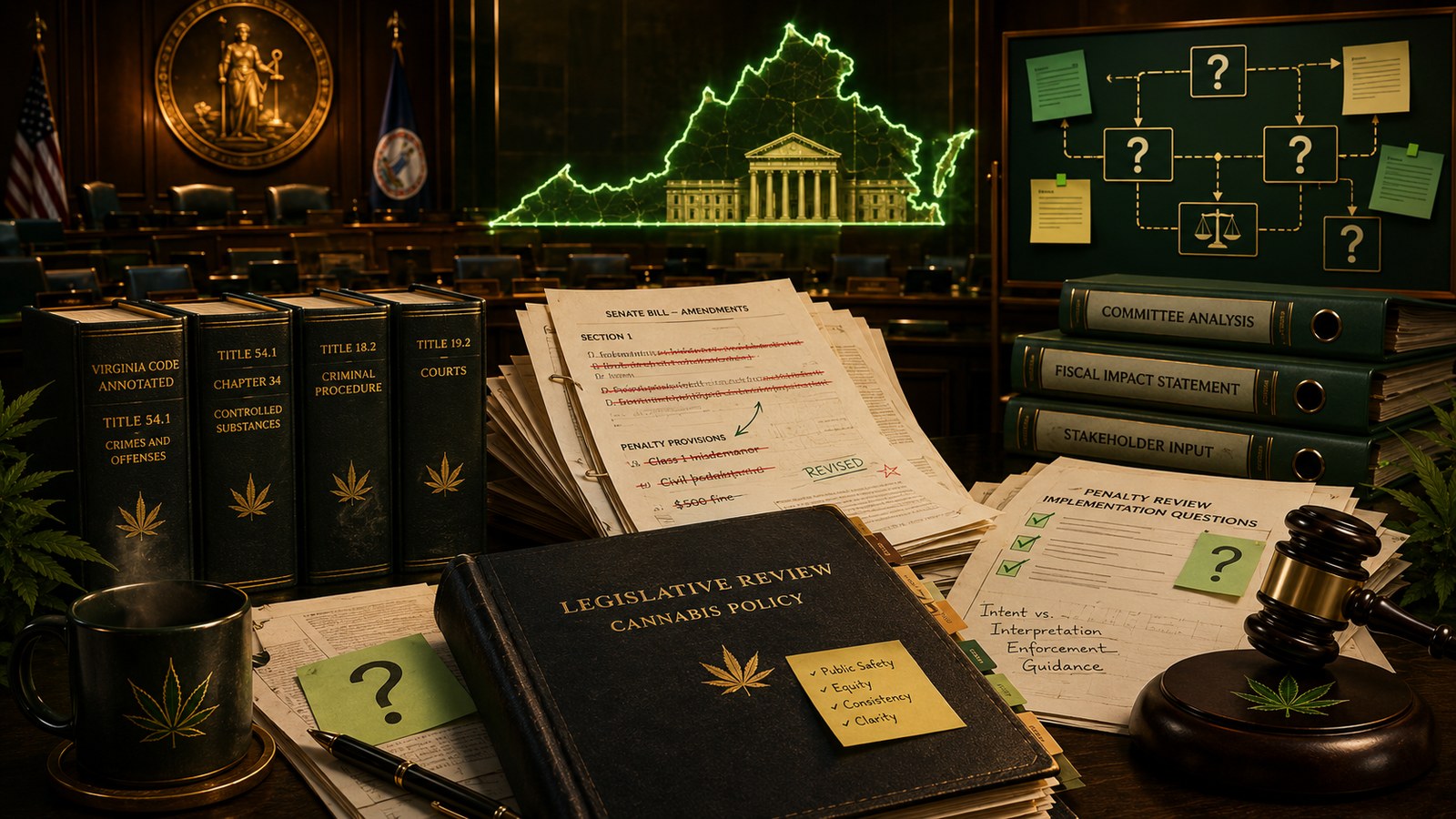 Virginia Officials Review Whether Marijuana Penalty Changes Created Confusion