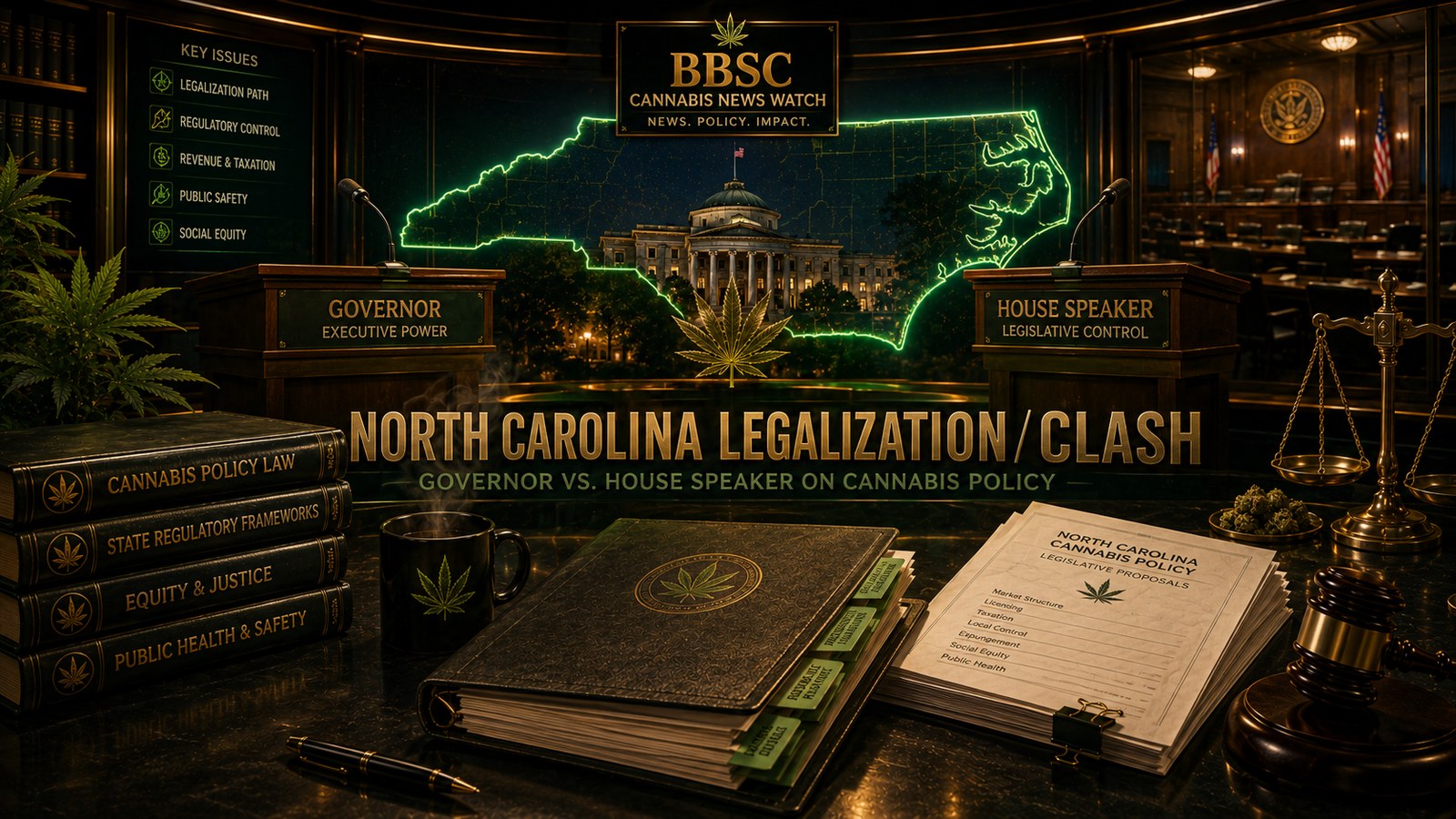 North Carolina Governor And House Speaker Clash On Marijuana Legalization
