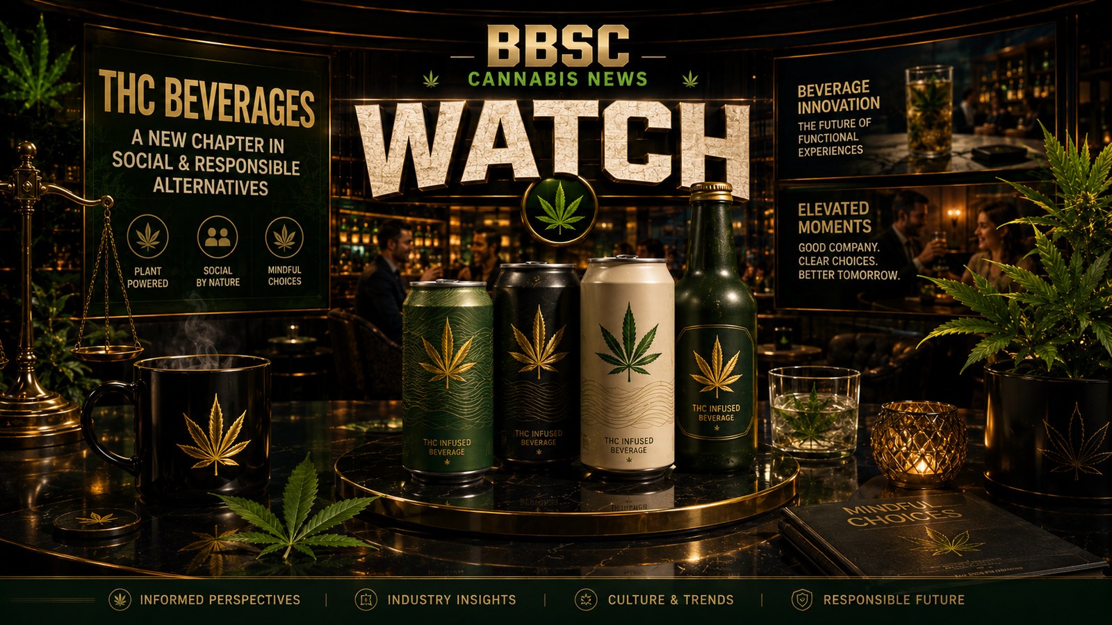 THC-Infused Cannabis Beverages Are Helping Some Consumers Drink Less Alcohol