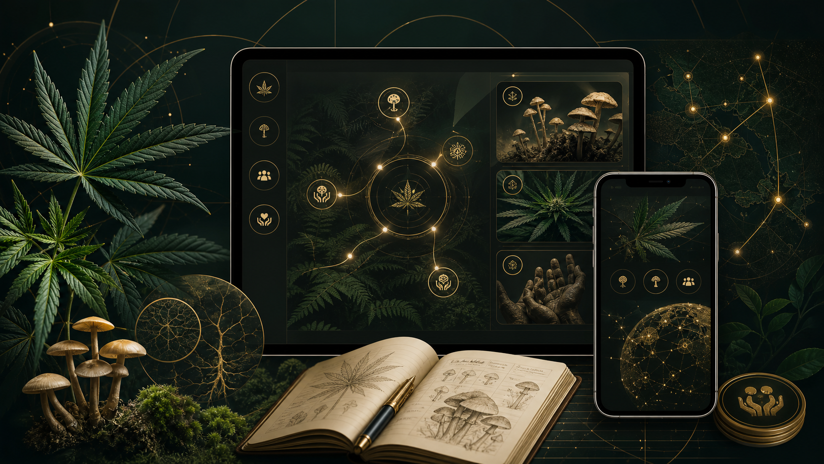 mcPEDIA interactive learning artwork
