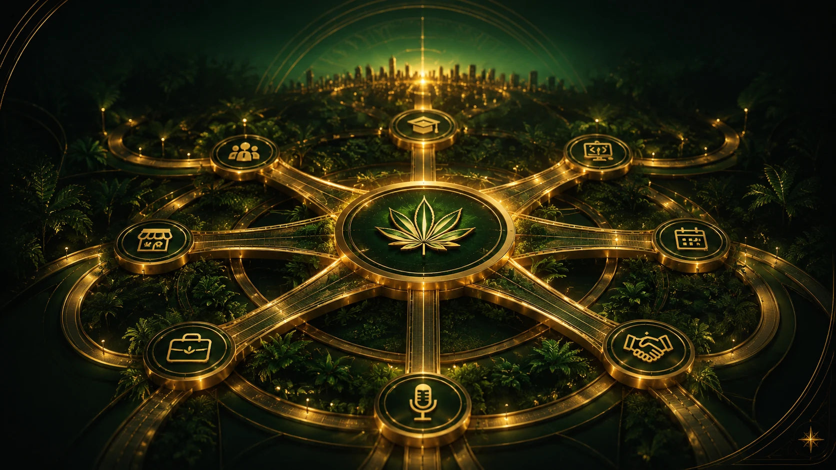 A central cannabis culture hub connecting education, technology, events, media, business, and community