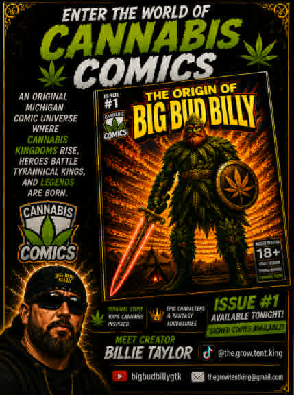 Big Bud Billy comic artwork by Billie Taylor